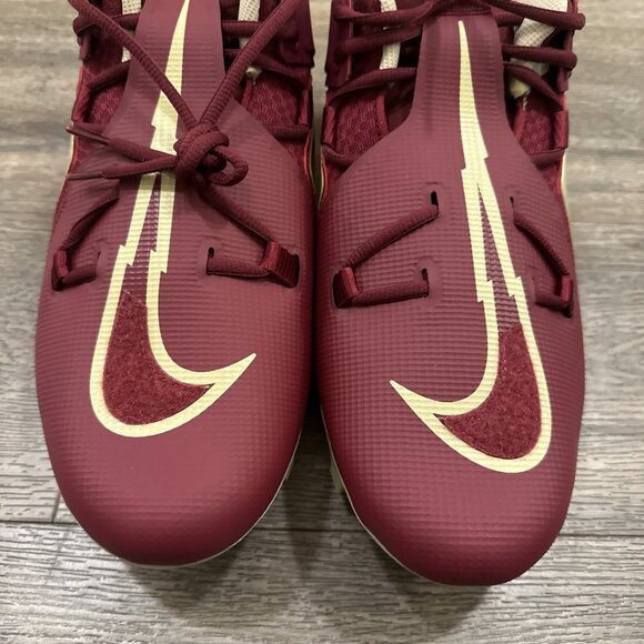 Nike Alpha Menace Pro 3 Florida State Football Cleats FSU FJ6126-600 Men 14 Wide main image 7